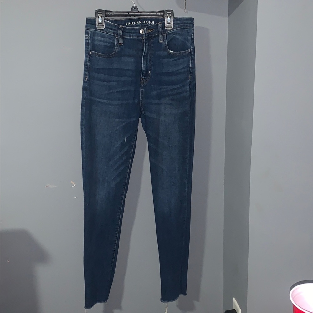 American Eagle Dark Blue Denim Jeans